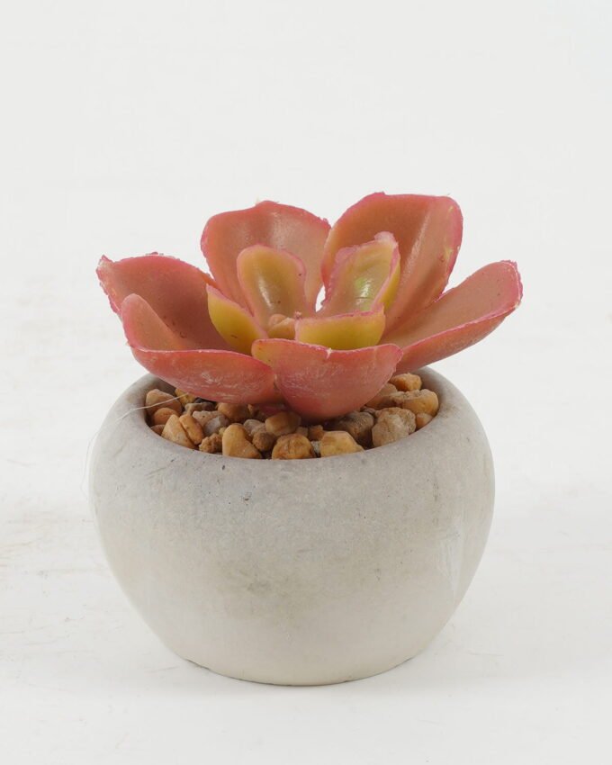 Artificial succulent 7*7*6cm Artificial succulent in Cement pot GS-51722134 Succulent YeahFlower is one of Chinese leading OEM manufacturers and exporters , supplying the silk flowers, wholesale artificial trees
