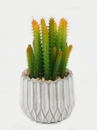 Artificial succulent 12*12*15cm Artificial succulent in Cement pot GS-51722163 Succulent 3,000+ sqm showroom with thousands of artificial flowers, plants & trees ready for global sourcing.