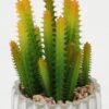 Artificial succulent in Cement pot GS-51722162_1 Artificial succulent 8*8*16cm Artificial succulent in Cement pot GS-51722162 Succulent YeahFlower is one of Chinese leading OEM manufacturers and exporters , supplying the silk flowers, wholesale artificial trees