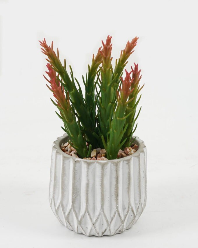Artificial succulent 9*9*16cm Artificial succulent in Cement pot GS-51722165 Succulent YeahFlower is one of Chinese leading OEM manufacturers and exporters , supplying the silk flowers, wholesale artificial trees