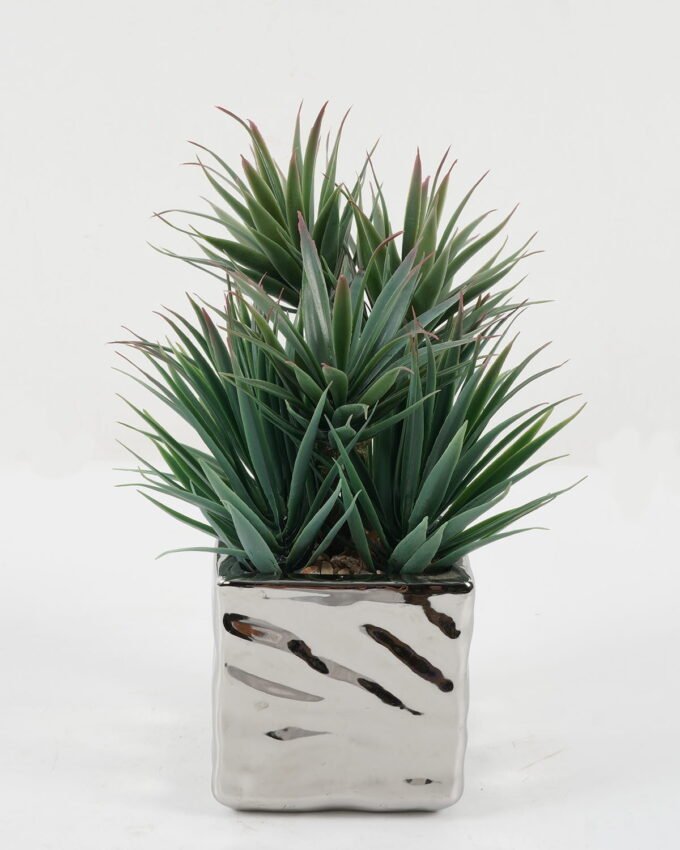 Artificial succulent 23*23*30cm Artificial succulent in ceramic pot GS-51722112 Succulent YeahFlower is one of Chinese leading OEM manufacturers and exporters , supplying the silk flowers, wholesale artificial trees