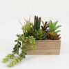Artificial succulent in wood pot GS-51722171 Artificial succulent 20*20*23cm Artificial succulent in wood pot GS-51722171 Succulent YeahFlower is one of Chinese leading OEM manufacturers and exporters , supplying the silk flowers, wholesale artificial trees