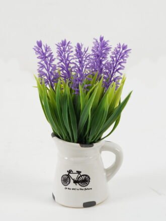 Artificial succulent 11*11*15cm lavender in ceramic pot GS-51722157 Succulent 3,000+ sqm showroom with thousands of artificial flowers, plants & trees ready for global sourcing.