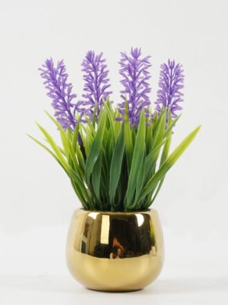 Artificial succulent 9*9*18cm lavender in ceramic pot GS-51722156 Succulent 3,000+ sqm showroom with thousands of artificial flowers, plants & trees ready for global sourcing.