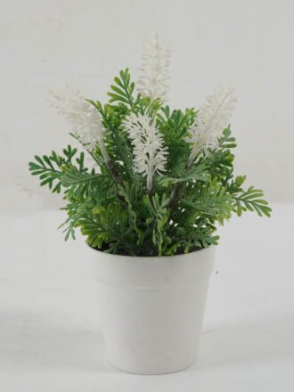 Artificial succulent 14*14*22cm lavender in pp pot GS-51722152 Succulent 3,000+ sqm showroom with thousands of artificial flowers, plants & trees ready for global sourcing.