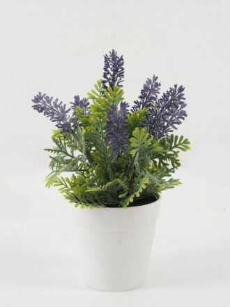 Artificial succulent 14*14*22cm lavender in pp pot GS-51722151 Succulent 3,000+ sqm showroom with thousands of artificial flowers, plants & trees ready for global sourcing.