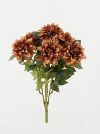Artificial Flower 58cm Dahlia bush *7 GS-38022002-O1 Flowers Bush 3,000+ sqm showroom with thousands of artificial flowers, plants & trees ready for global sourcing.
