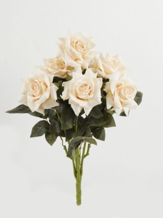 Artificial Flower 58cm Flower bush *7 GS-38022003-P1 Flowers Bush 3,000+ sqm showroom with thousands of artificial flowers, plants & trees ready for global sourcing.