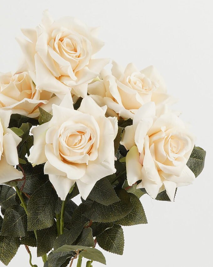 Artificial Flower 58cm Flower bush *7 GS-38022003-W1 Flowers Bush YeahFlower is one of Chinese leading OEM manufacturers and exporters , supplying the silk flowers, wholesale artificial trees