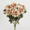 Artificial Flower 58cm Flower bush *7 GS-38022003-W1 Flowers Bush YeahFlower is one of Chinese leading OEM manufacturers and exporters , supplying the silk flowers, wholesale artificial trees