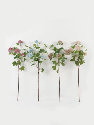Artificial Flower 22*22*66cm Hydrangea single stem GS-44322002-Z1 Single Flowers 3,000+ sqm showroom with thousands of artificial flowers, plants & trees ready for global sourcing.