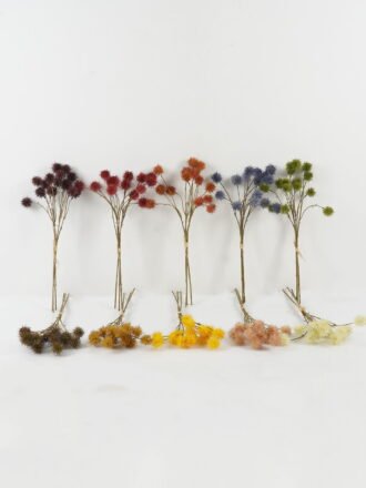 Artificial Flower 23*23*57cm Chinese chestnut *3 bush GS-25822015-G1 Bouquet 3,000+ sqm showroom with thousands of artificial flowers, plants & trees ready for global sourcing.