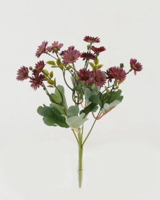 Artificial Flower 20*20*23cm Chrysanthemum *5 bush GS-31722001-R1 Flowers Bush YeahFlower is one of Chinese leading OEM manufacturers and exporters , supplying the silk flowers, wholesale artificial trees