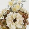 Artificial Flower 23*23*37cm Dahlia hydrangea bush GS-27922195-W1 Bouquet YeahFlower is one of Chinese leading OEM manufacturers and exporters , supplying the silk flowers, wholesale artificial trees
