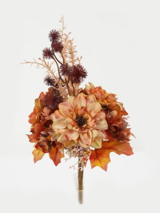 Artificial Flower 23*23*35cm Rose bush GS-27922196 Bouquet 3,000+ sqm showroom with thousands of artificial flowers, plants & trees ready for global sourcing.