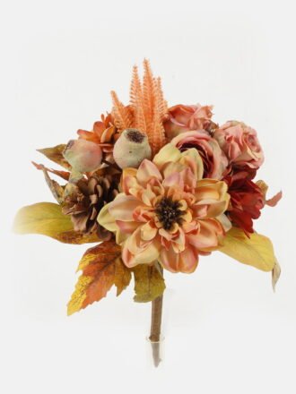 Artificial Flower 22*22*32cm Dahlia rose bush GS-27922204-W1 Bouquet 3,000+ sqm showroom with thousands of artificial flowers, plants & trees ready for global sourcing.