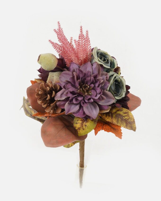 Artificial Flower Dahlia rose bush GS-27922204-Y1_7 Artificial Flower 22*22*32cm Dahlia rose bush GS-27922204-Y1 Bouquet YeahFlower is one of Chinese leading OEM manufacturers and exporters , supplying the silk flowers, wholesale artificial trees