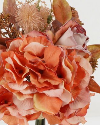 Artificial Flower 25*25*32cm Hydrangea *8 bush GS-25822023-O1 Bouquet YeahFlower is one of Chinese leading OEM manufacturers and exporters , supplying the silk flowers, wholesale artificial trees