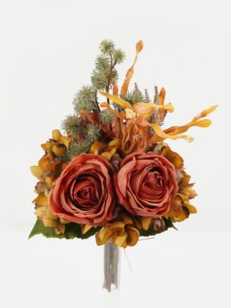 Artificial Flower 23*23*35cm Rose bush GS-27922196-P1 Bouquet YeahFlower is one of Chinese leading OEM manufacturers and exporters , supplying the silk flowers, wholesale artificial trees
