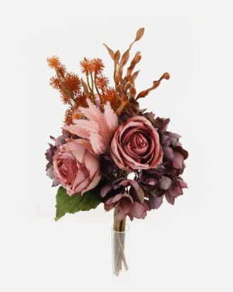 Artificial Flower 23*23*40cm Hydrangea rose bundle GS-27922198-P1 Bouquet YeahFlower is one of Chinese leading OEM manufacturers and exporters , supplying the silk flowers, wholesale artificial trees