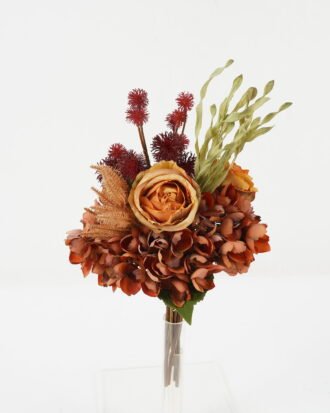 Artificial Flower 23*23*40cm Hydrangea rose bundle GS-27922198-Y1 Bouquet YeahFlower is one of Chinese leading OEM manufacturers and exporters , supplying the silk flowers, wholesale artificial trees