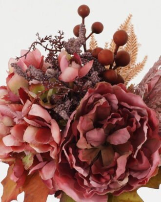 Artificial Flower 23*23*30cm Peony bush GS-27922205 Bouquet YeahFlower is one of Chinese leading OEM manufacturers and exporters , supplying the silk flowers, wholesale artificial trees