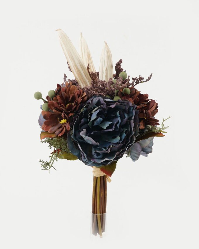 Artificial Flower 22*22*38cm Peony okra bush GS-27922209 Bouquet YeahFlower is one of Chinese leading OEM manufacturers and exporters , supplying the silk flowers, wholesale artificial trees