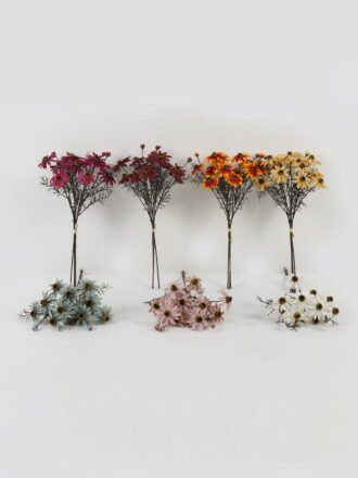 Artificial Flower 28*28*50cm Plateresque bush GS-16822067-O1 Bouquet 3,000+ sqm showroom with thousands of artificial flowers, plants & trees ready for global sourcing.