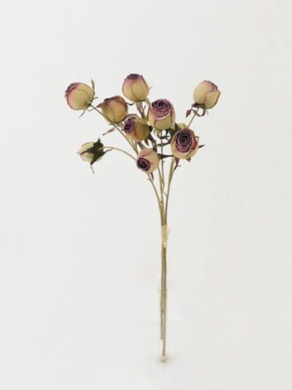 Artificial Flower 24*24*30cm Rosebud *11 bush GS-25822021 Bouquet 3,000+ sqm showroom with thousands of artificial flowers, plants & trees ready for global sourcing.