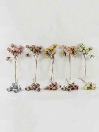 Artificial Flower 18*18*58cm Rose *6 single stem GS-25822019-Z1 Bouquet 3,000+ sqm showroom with thousands of artificial flowers, plants & trees ready for global sourcing.