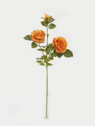 Artificial Flower 20*20*62cm Rose *3 single stem GS-44322012-R1 Single Flowers 3,000+ sqm showroom with thousands of artificial flowers, plants & trees ready for global sourcing.