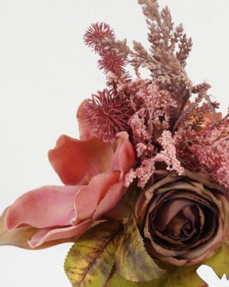 Artificial Flower 23*23*35cm Rose bush GS-27922196-P1 Bouquet YeahFlower is one of Chinese leading OEM manufacturers and exporters , supplying the silk flowers, wholesale artificial trees