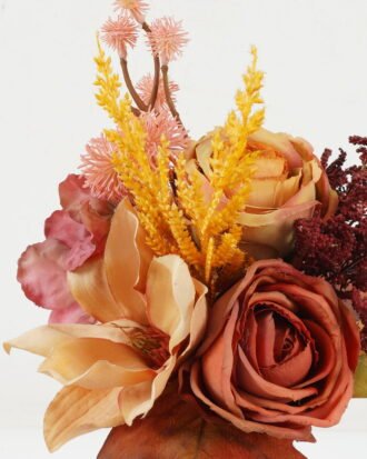 Artificial Flower 23*23*35cm Rose bush GS-27922196-Y1 Bouquet YeahFlower is one of Chinese leading OEM manufacturers and exporters , supplying the silk flowers, wholesale artificial trees