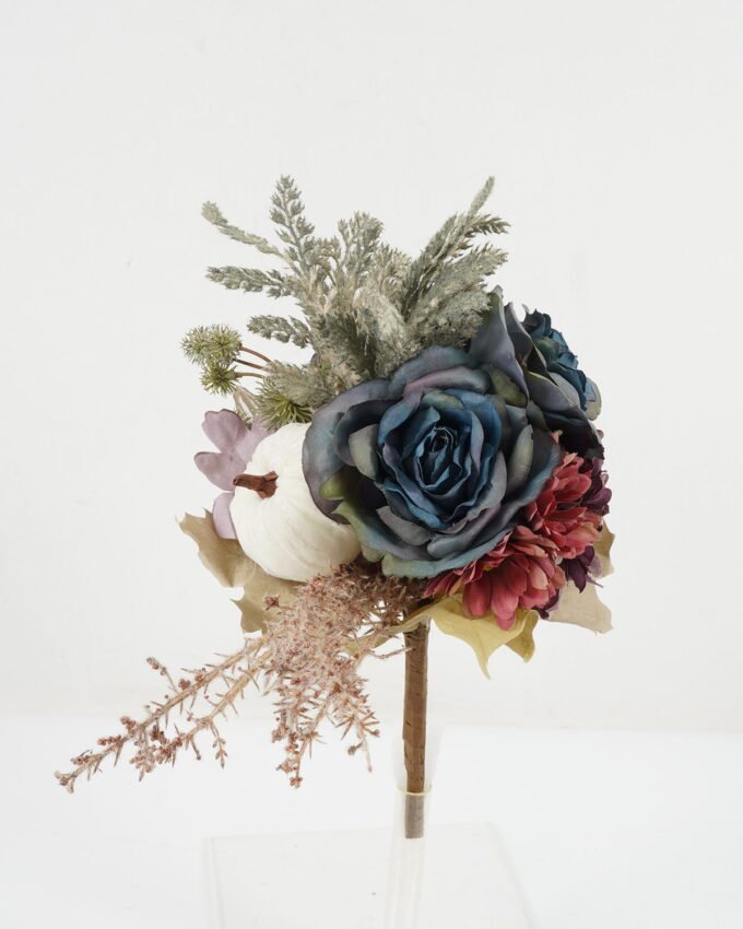 Artificial Flower 28*28*36cm Rose okra bush GS-27922203 Bouquet YeahFlower is one of Chinese leading OEM manufacturers and exporters , supplying the silk flowers, wholesale artificial trees