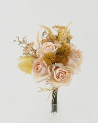 Artificial Flower 24*24*30cm Rosebud *11 bush GS-25822021-W1 Bouquet YeahFlower is one of Chinese leading OEM manufacturers and exporters , supplying the silk flowers, wholesale artificial trees