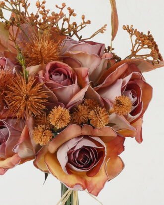 Artificial Flower 24*24*30cm Rosebud *11 bush GS-25822021-Y1 Bouquet YeahFlower is one of Chinese leading OEM manufacturers and exporters , supplying the silk flowers, wholesale artificial trees