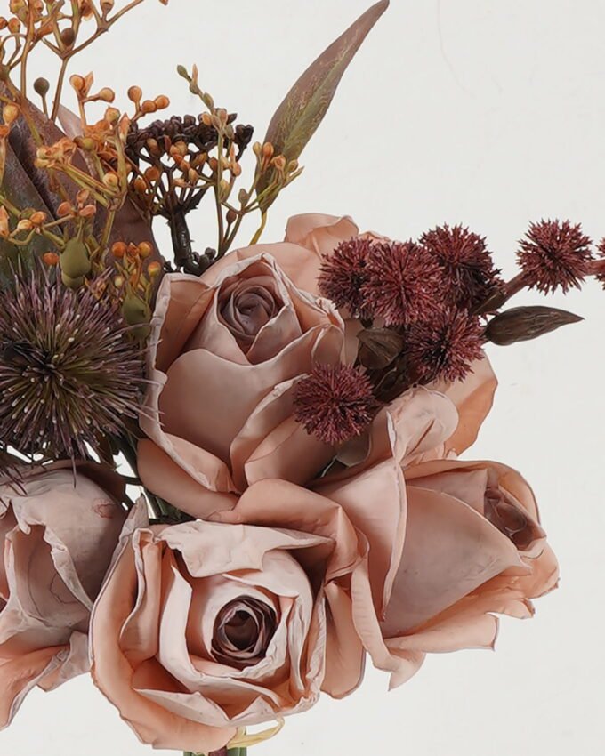 Artificial Flower 24*24*30cm Rosebud *11 bush GS-25822021 Bouquet YeahFlower is one of Chinese leading OEM manufacturers and exporters , supplying the silk flowers, wholesale artificial trees