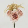 Artificial Flower 25*25*32cm Rosebud *8 bush GS-25822022-P1 Bouquet YeahFlower is one of Chinese leading OEM manufacturers and exporters , supplying the silk flowers, wholesale artificial trees