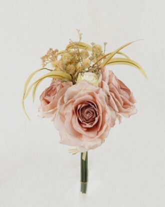 Artificial Flower 25*25*32cm Rosebud *8 bush GS-25822022-P1 Bouquet YeahFlower is one of Chinese leading OEM manufacturers and exporters , supplying the silk flowers, wholesale artificial trees