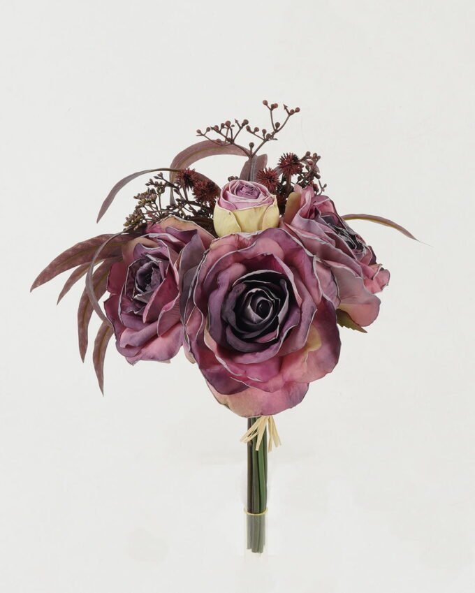 Artificial Flower 25*25*32cm Rosebud *8 bush GS-25822022-P1 Bouquet YeahFlower is one of Chinese leading OEM manufacturers and exporters , supplying the silk flowers, wholesale artificial trees