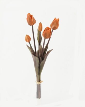 Artificial Flower 18*18*47cm Tulipa *5 bush GS-44322006-O1 Bouquet YeahFlower is one of Chinese leading OEM manufacturers and exporters , supplying the silk flowers, wholesale artificial trees