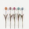 Artificial Flower 8*8*43cm Tulipa *5 single stem GS-44322009 Single Flowers YeahFlower is one of Chinese leading OEM manufacturers and exporters , supplying the silk flowers, wholesale artificial trees