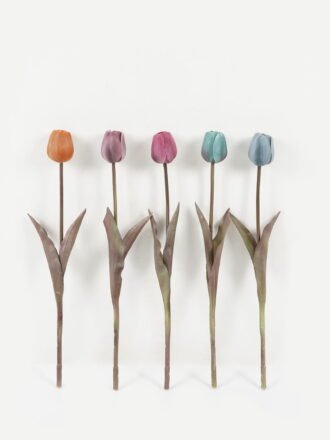 Artificial Flower 25*25*93cm Rose *7 single stem GS-44322008-P1 Single Flowers 3,000+ sqm showroom with thousands of artificial flowers, plants & trees ready for global sourcing.
