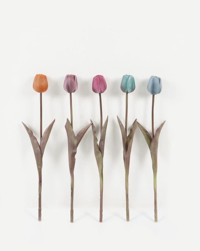 Artificial Flower 8*8*43cm Tulipa *5 single stem GS-44322009 Single Flowers YeahFlower is one of Chinese leading OEM manufacturers and exporters , supplying the silk flowers, wholesale artificial trees