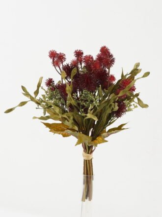 Artificial Flower 28*28*36cm Weeds bur bundle GS-27922199-P1 Bouquet 3,000+ sqm showroom with thousands of artificial flowers, plants & trees ready for global sourcing.