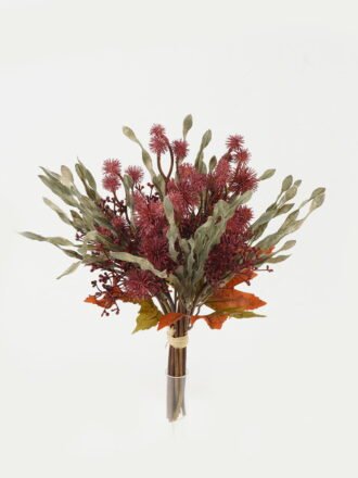 Artificial Flower 28*28*36cm Weeds bur bundle GS-27922199-W1 Bouquet 3,000+ sqm showroom with thousands of artificial flowers, plants & trees ready for global sourcing.