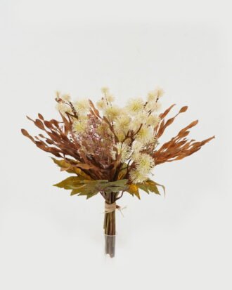 Artificial Flower 28*28*36cm Weeds bur bundle GS-27922199-W1 Bouquet YeahFlower is one of Chinese leading OEM manufacturers and exporters , supplying the silk flowers, wholesale artificial trees