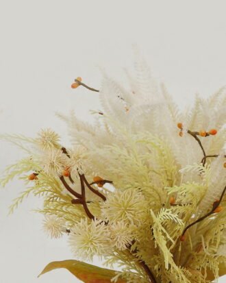 Artificial Flower 24*24*33cM Weeds bush GS-27922206-W1 Bouquet YeahFlower is one of Chinese leading OEM manufacturers and exporters , supplying the silk flowers, wholesale artificial trees