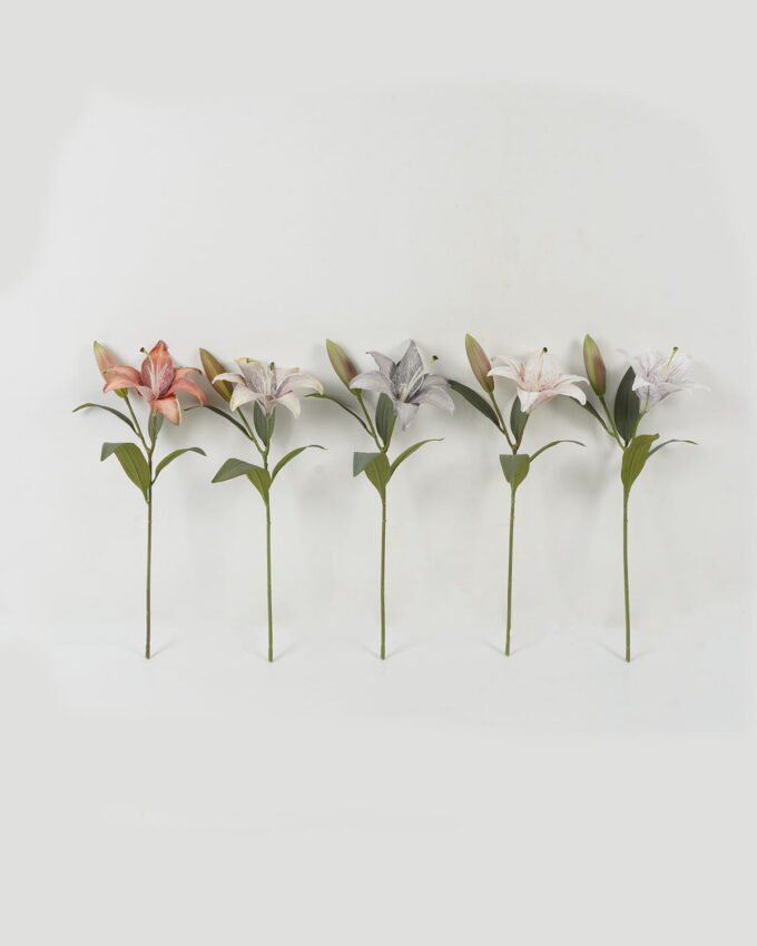 Artificial Flower 25*25*51cm lily *2 single stem GS-44322007 Single Flowers YeahFlower is one of Chinese leading OEM manufacturers and exporters , supplying the silk flowers, wholesale artificial trees