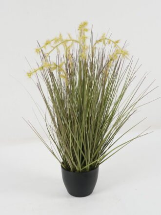 Artificial Grass 28*28*55cm  grass  in PP pot GS-29422120 Grass&PLANT 3,000+ sqm showroom with thousands of artificial flowers, plants & trees ready for global sourcing.